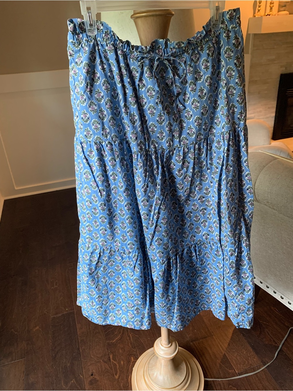 J. Crew Tiered Maxi Skirt